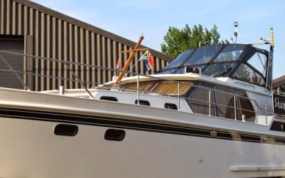 Aboard – but not yet afloat!