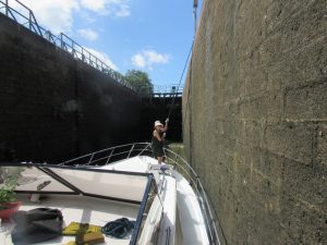 Last lock on Canal du Centre